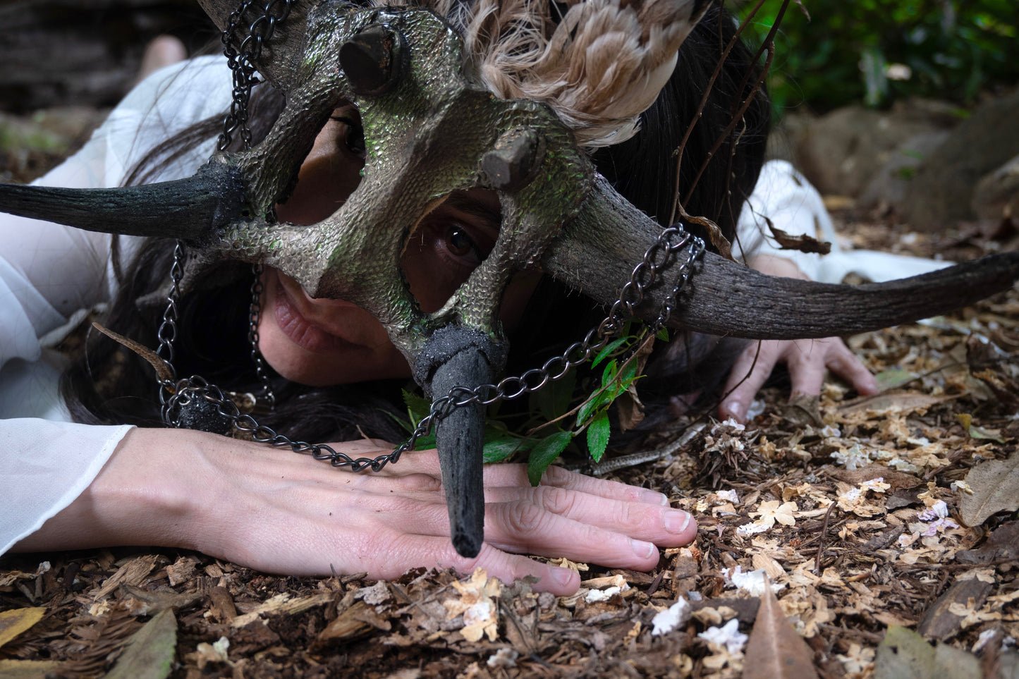 Deer Pelvis Mask (Snake)
