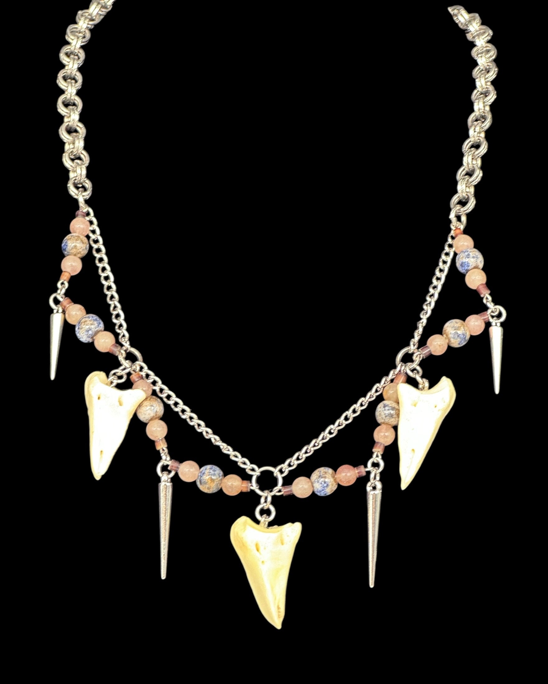 Deer Toes & Spikes Necklace