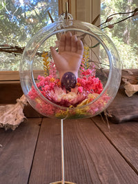 Glass Ornament - Porcelain Doll Hand