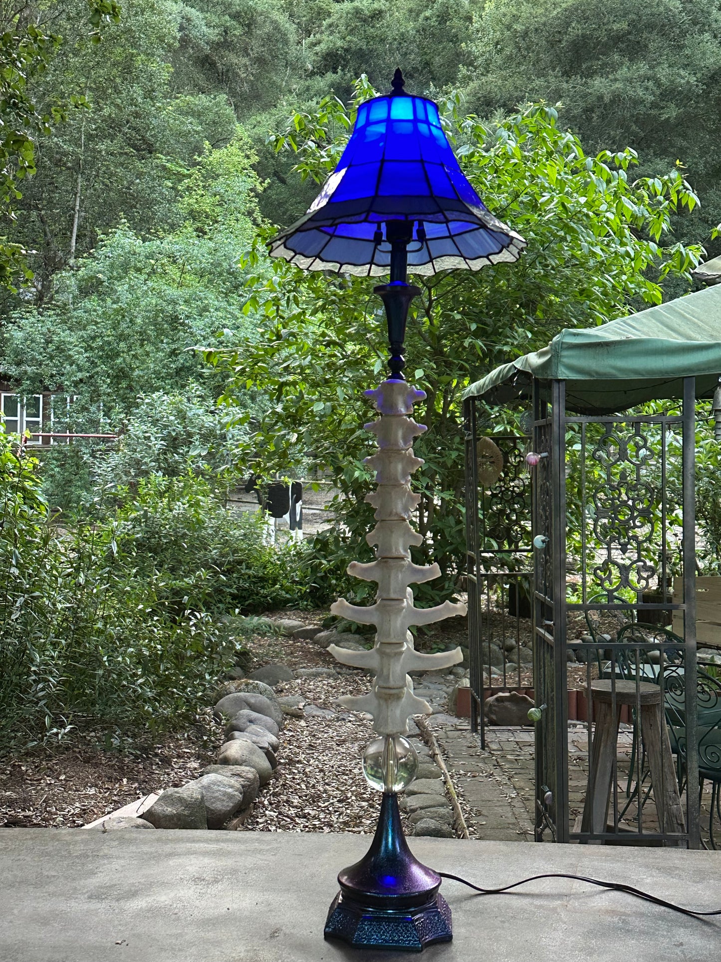Elk Vertebrae Lamp
