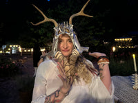 Deer Pelvis Mask (Silver)