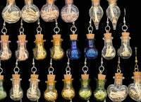 Glass Potion Bottle Earrings