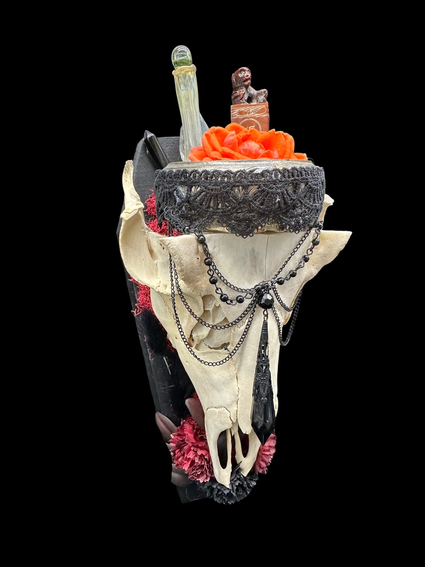 Ritual Skull Wall Sculpture