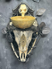 Deer Skull Offering Bowl