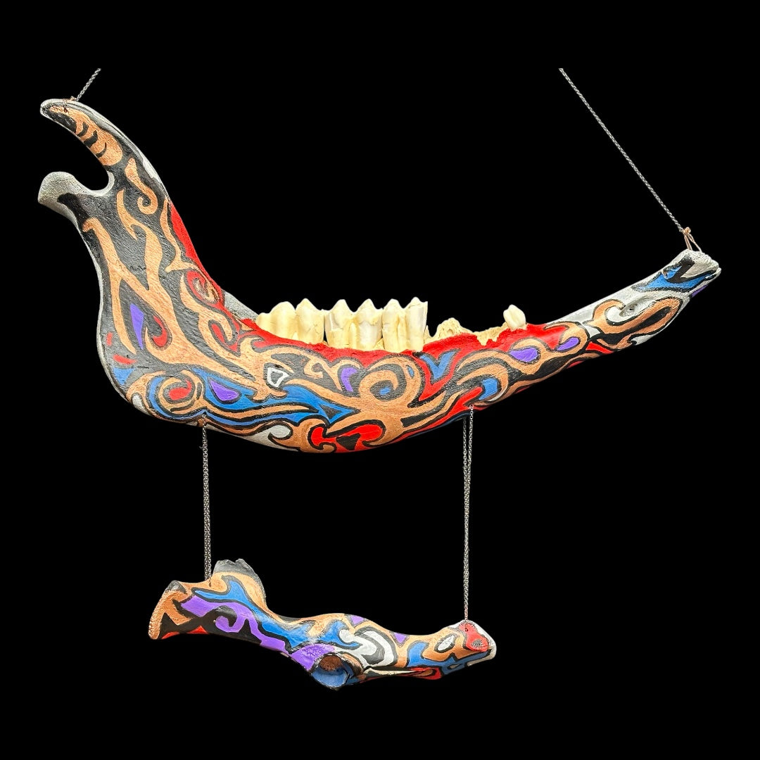 Tribal Bison Jaw