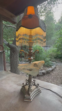 Boar Skull Lamp
