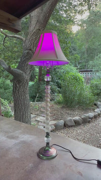 Deer Spine Lamp with Orbs