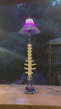 Elk Vertebrae Lamp